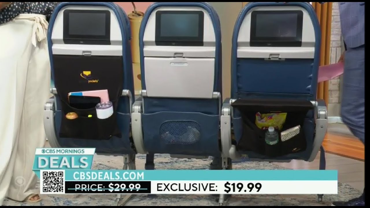 CBS Morning Deals -  Airplane Pockets  - June 20th, 2023