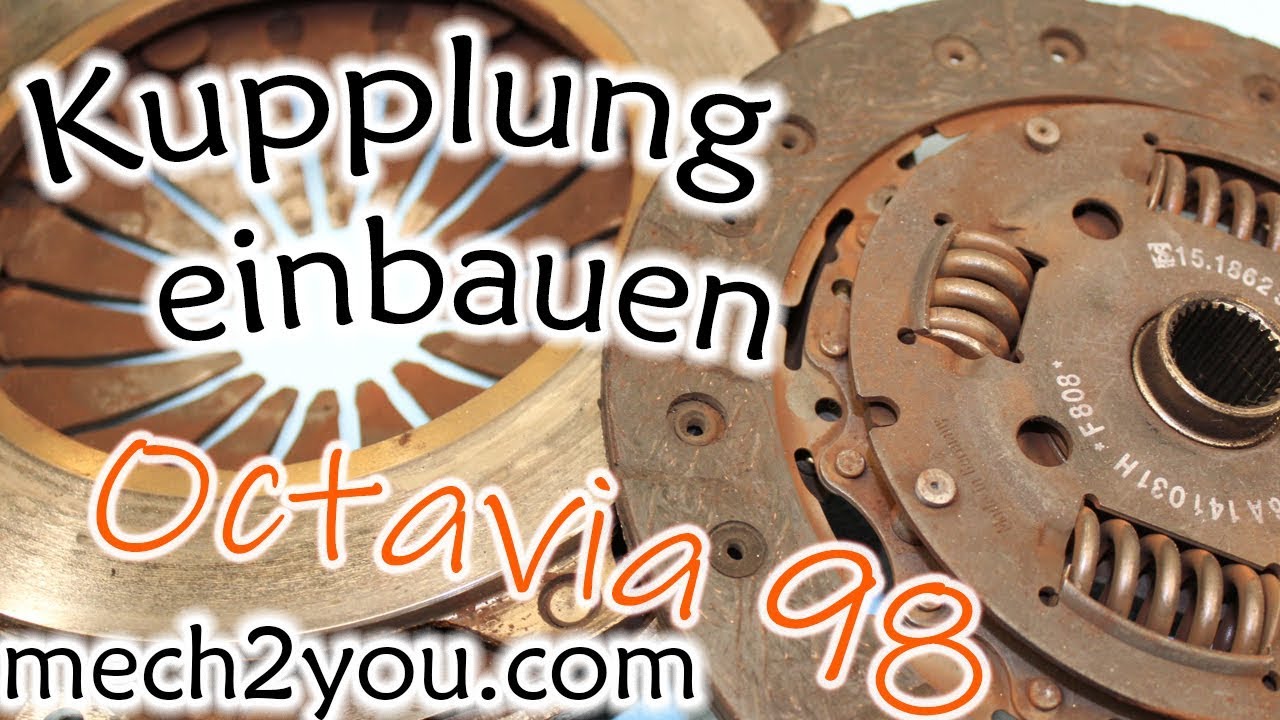 🛠️ Kupplungsscheibe zentrieren und einbauen + Getriebe einsetzen im Octavia AGN Teil 4|  DIY Auto
