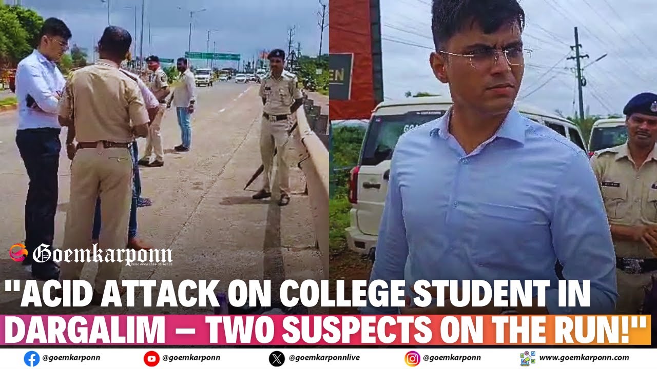 North Goa Superintendent of Police Rahul Gupta visited the crime scene