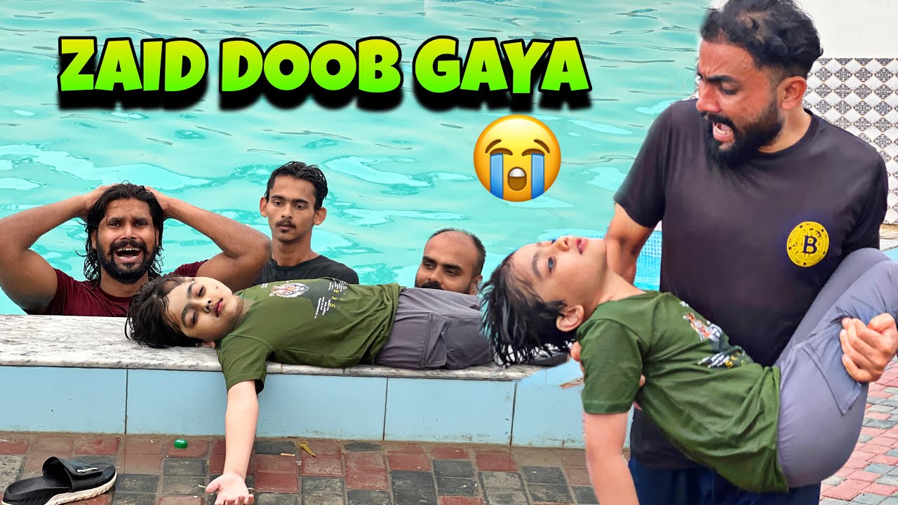 Zaid Swimming Pool Main Doob Gaya | Farm House Picnic Vlog | Usama Mishkat | Khizar Bhai Vlog 