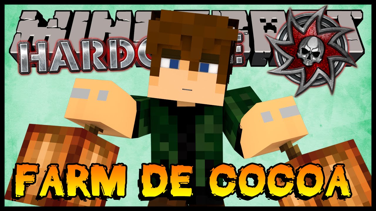 Plantaçao de Cacau Semi-Automática (Cocoa Beam Farm) - Hardcore 2 #48 (Minecraft 1.8)