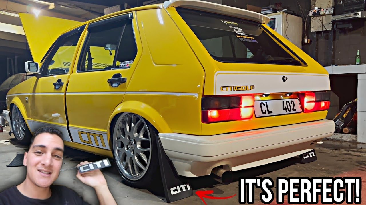 MY SUBSCRIBERS INSISTED ON THESE MODS!🔥 - Citi Golf on Air suspension 🫡