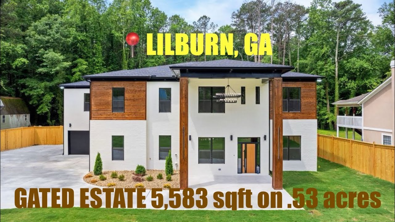 ⚡️Step Inside This JAW-DROPPING Luxury Estate in Lilburn, GA! You Won’t Believe the Details⚡️