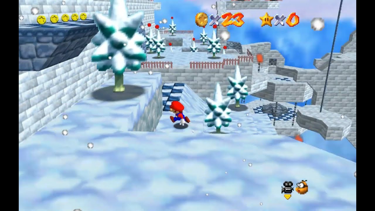 Snow Sanctuary by Skullmaster4 - Mario Builder 64
