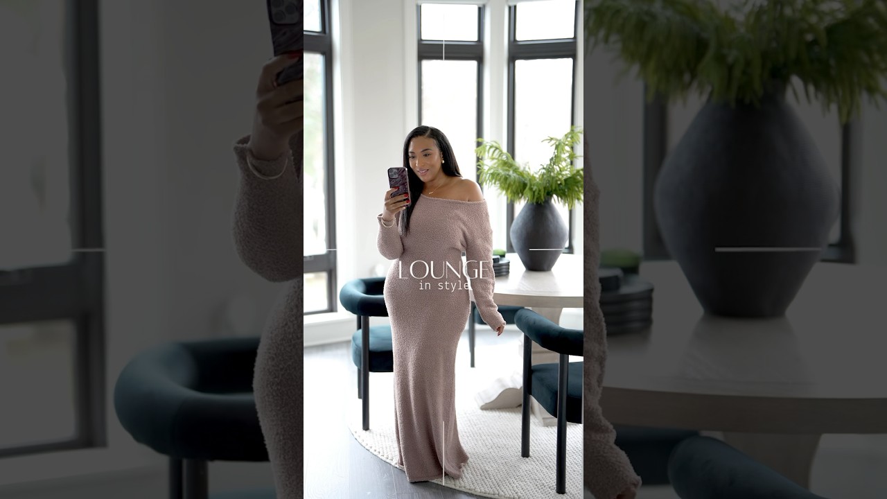 I&rsquo;ll admit it.. loungewear is a form of self-care for me #LoungeDress