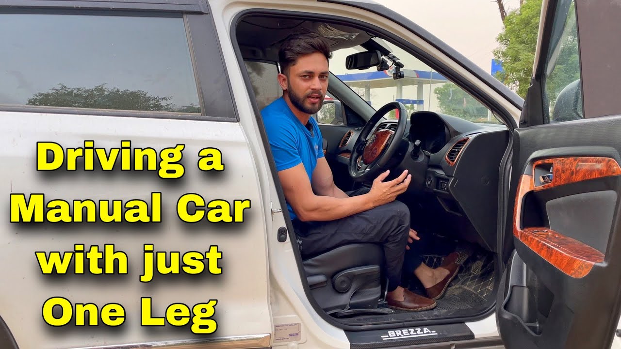 What if we drive a Manual Car with just Left Leg ?