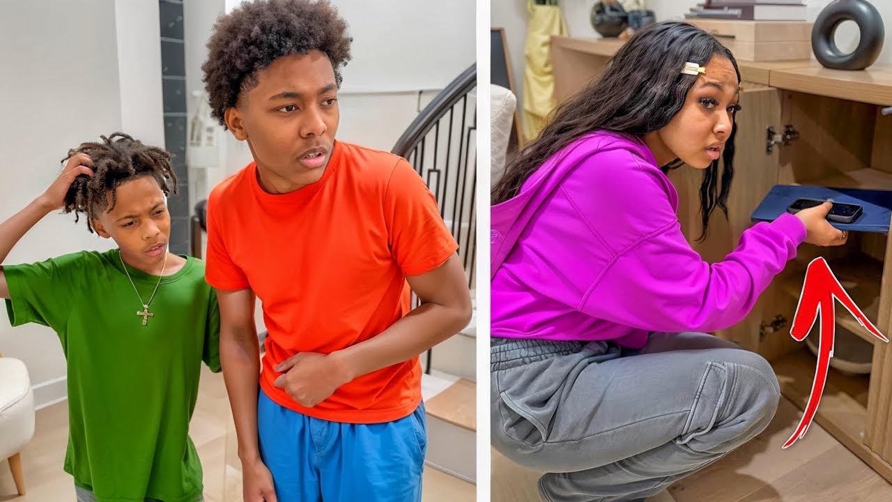 Mean Sister HIDES Brothers’ Electronics, She INSTANTLY Regrets It 😳