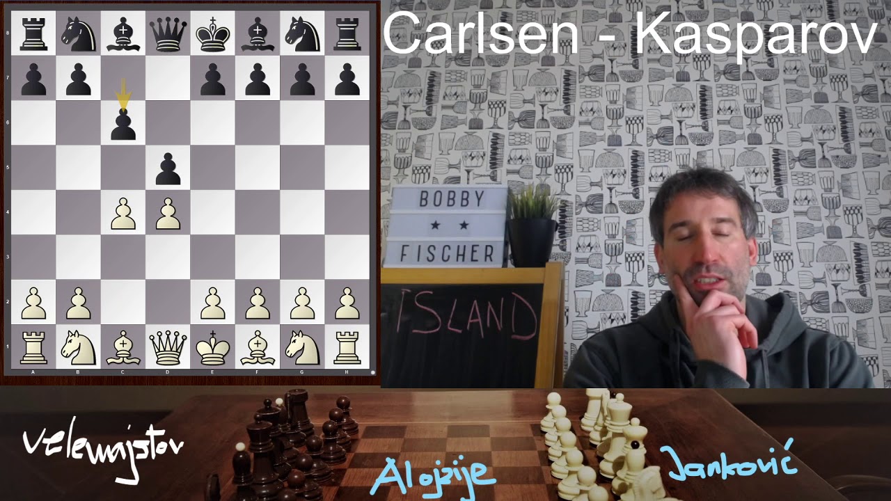 Duel svjetskih šahovskih prvaka! (Carlsen - Kasparov, Reykjavik 2004.)