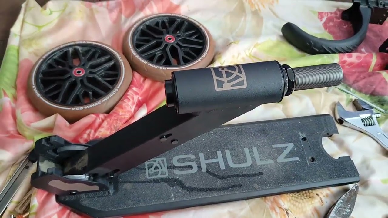 Что гремит в самокате ? Убираем звук ведра с болтами ! SHULZ 200 Pro короче , погнали )))