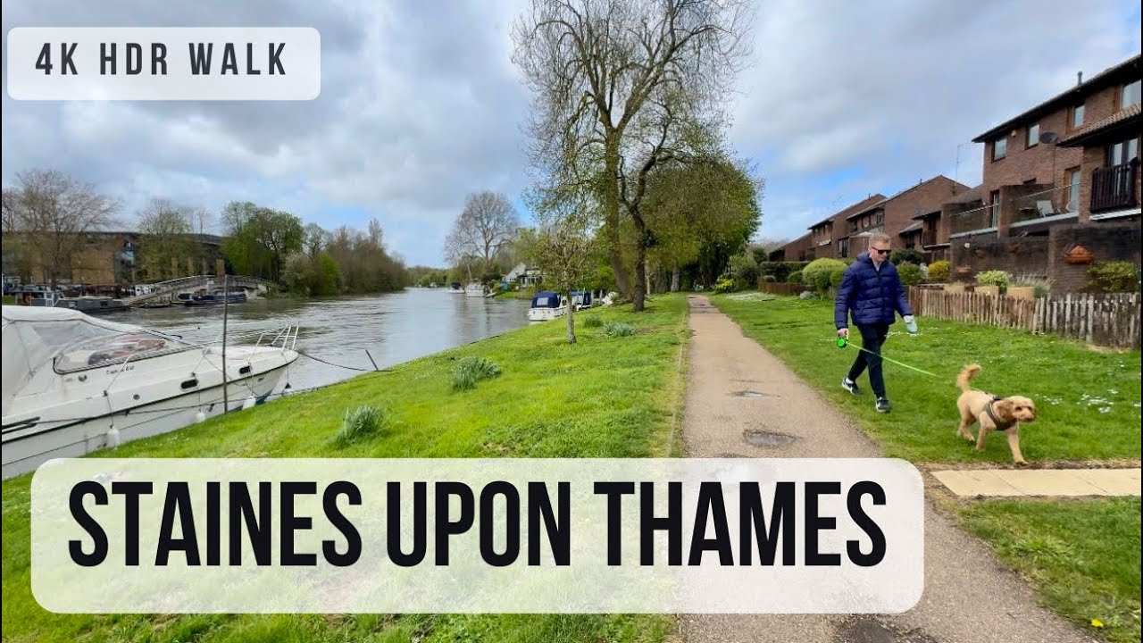 Staines Upon Thames: Riverfront Serenity and High Street Hustle 🌳