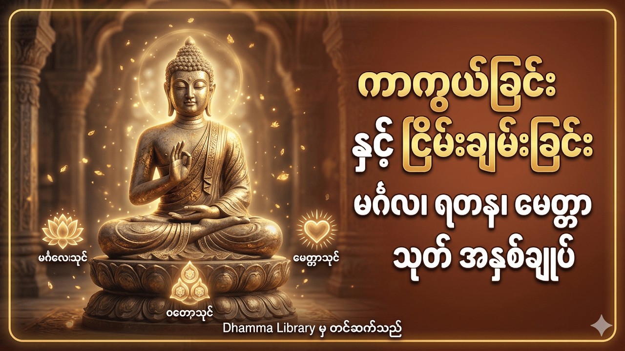 အရပ်ဆယ်မျက်နှာနှင့် ၇ရက်သားသမီးမေတ္တာပို့ပရိတ်ကြီး (၁၁) သုတ်
