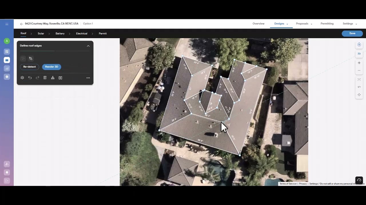 Step 4: Roof Design