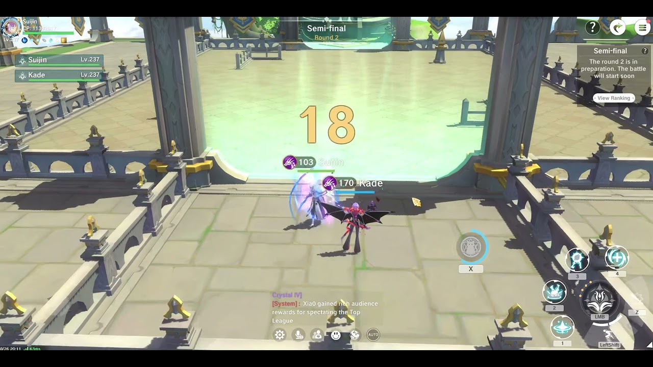 Top League Server 499-520 Kade vs Maximus The Legend of Neverland