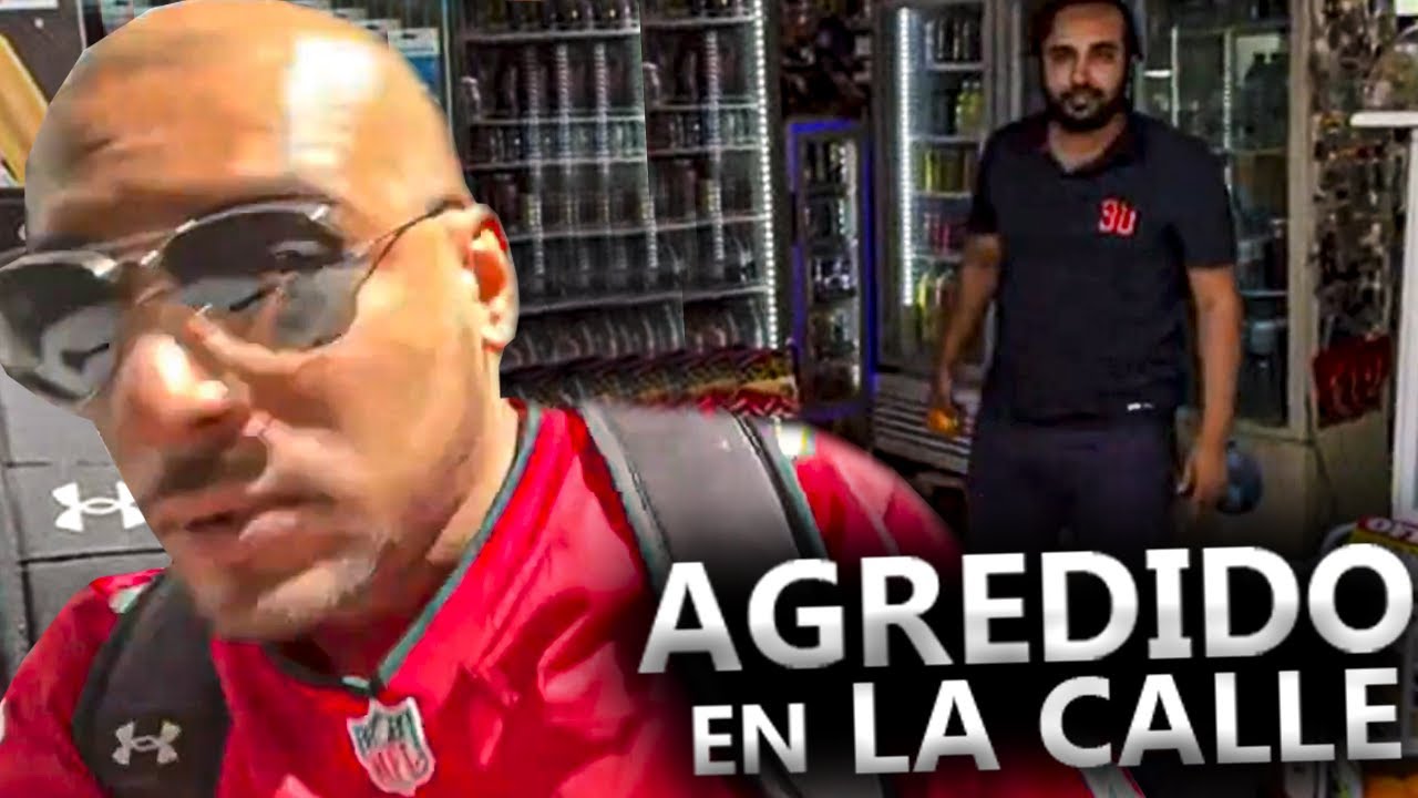 BORJA ESCALONA AGREDIDO en DIRECTO por LA CALLE