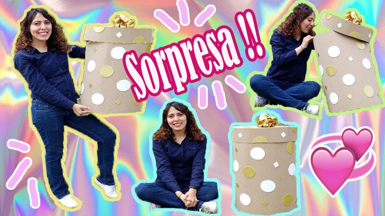 Caja de los 5  sentidos // Regalos para tu novio