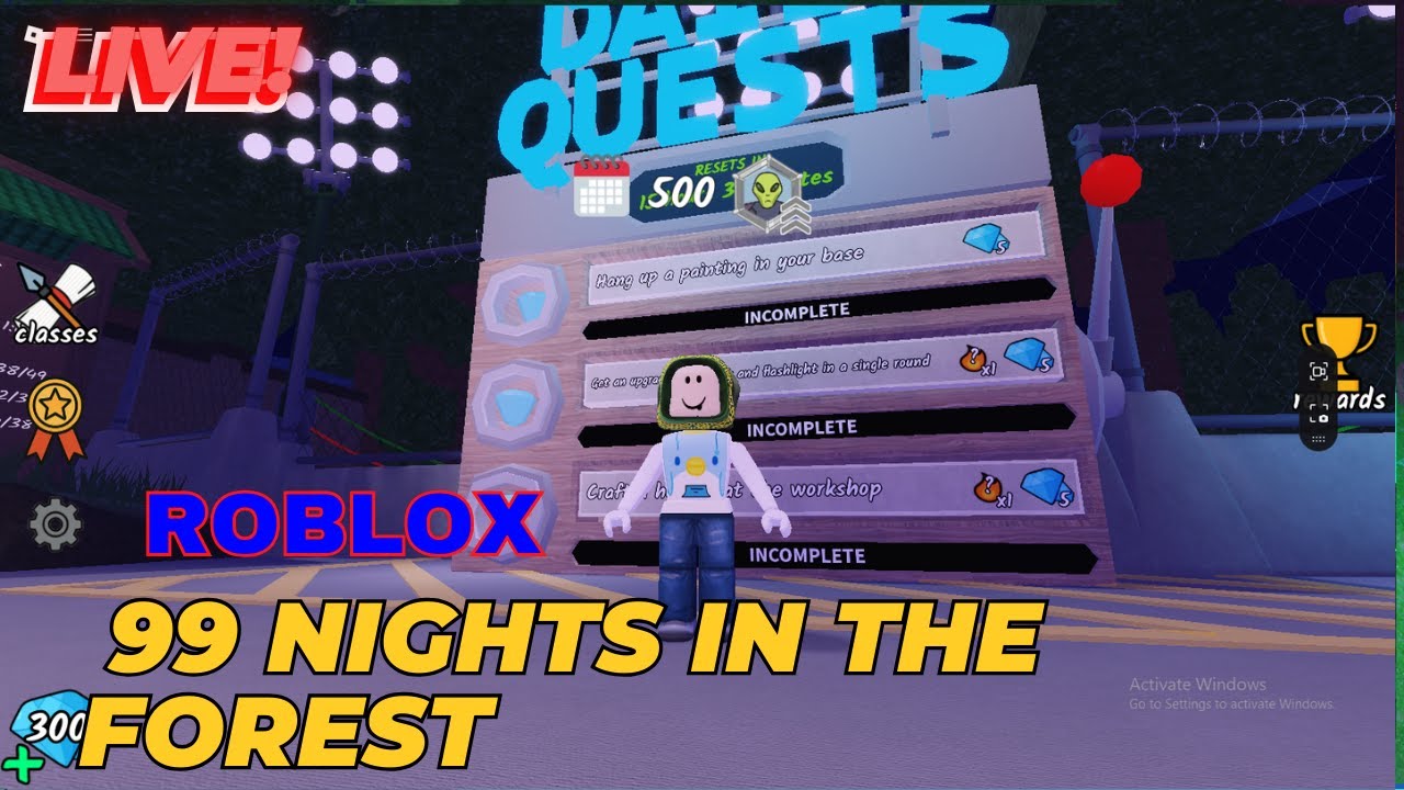 Live! Roblox 99 Nights in the Forest Special Ramadhan 17 March 2026 (Portrait)