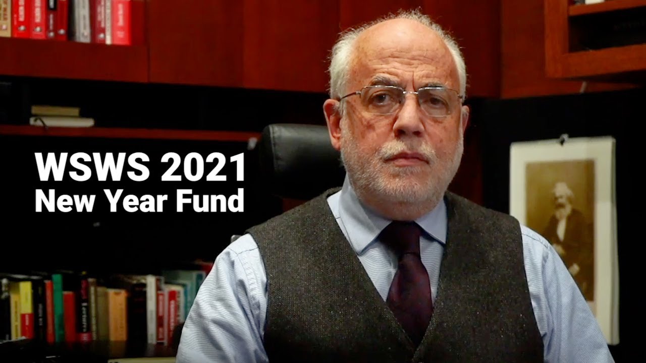 World Socialist Web Site 2021 New Year Fund