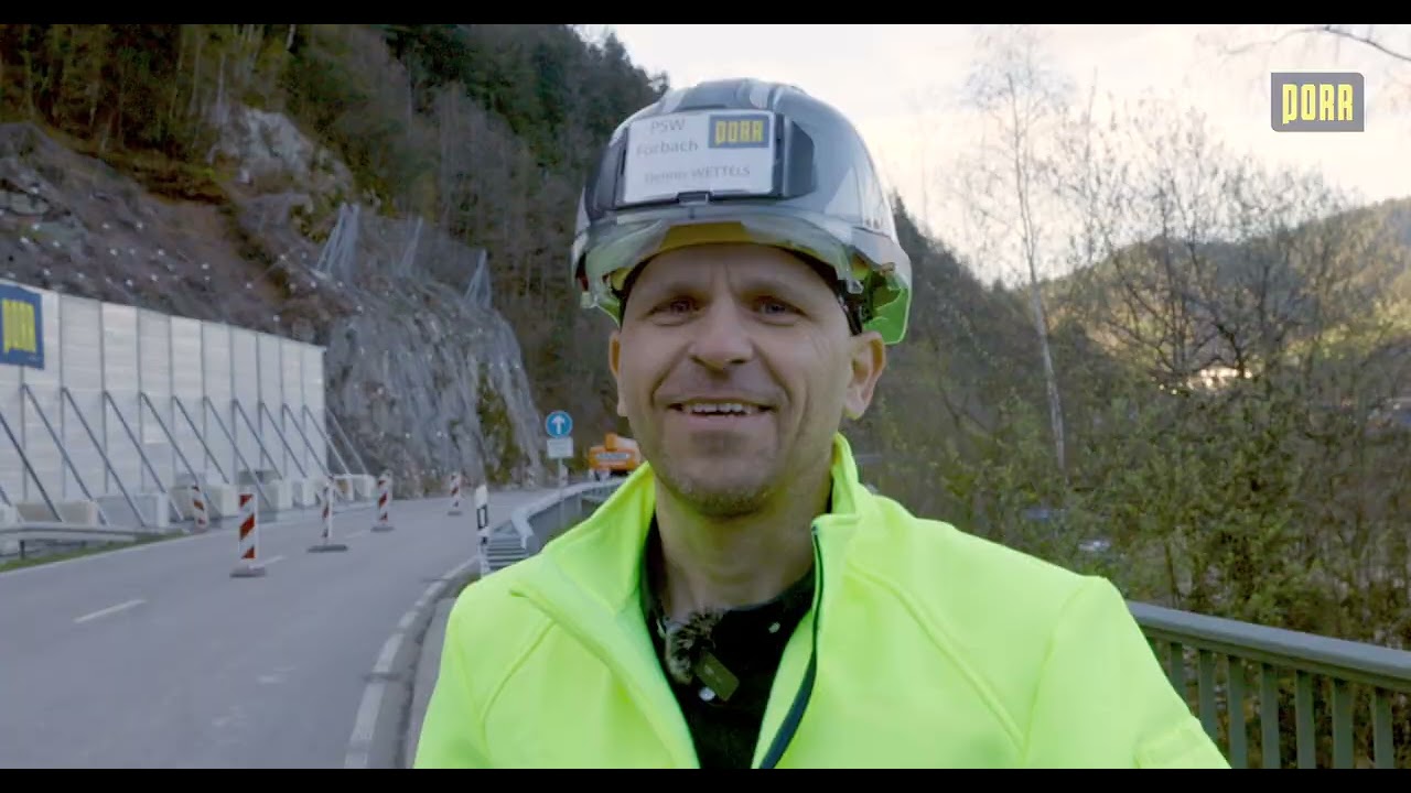 Baustelle der PORR / Neubau PSW Forbach der EnBW / Erklärung des Projektes