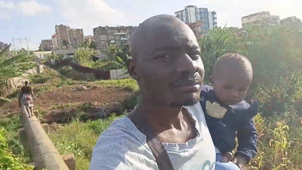 You will not believe,  this is still Nairobi,  from bushes  to civilization. 