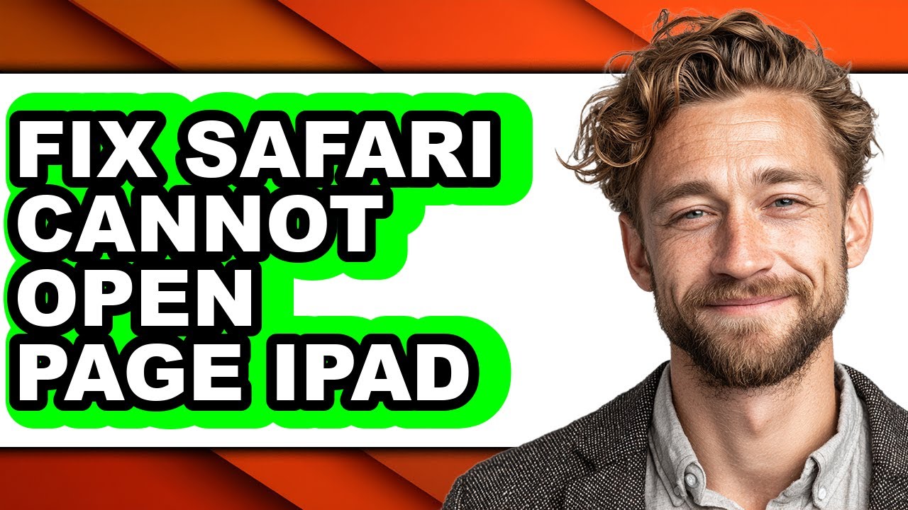 How to Fix Safari Cannot Open Page Ipad - Full Guide
