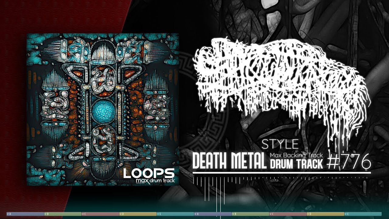 Death Metal Drum Track / Sanguisugabogg Style / 110 bpm