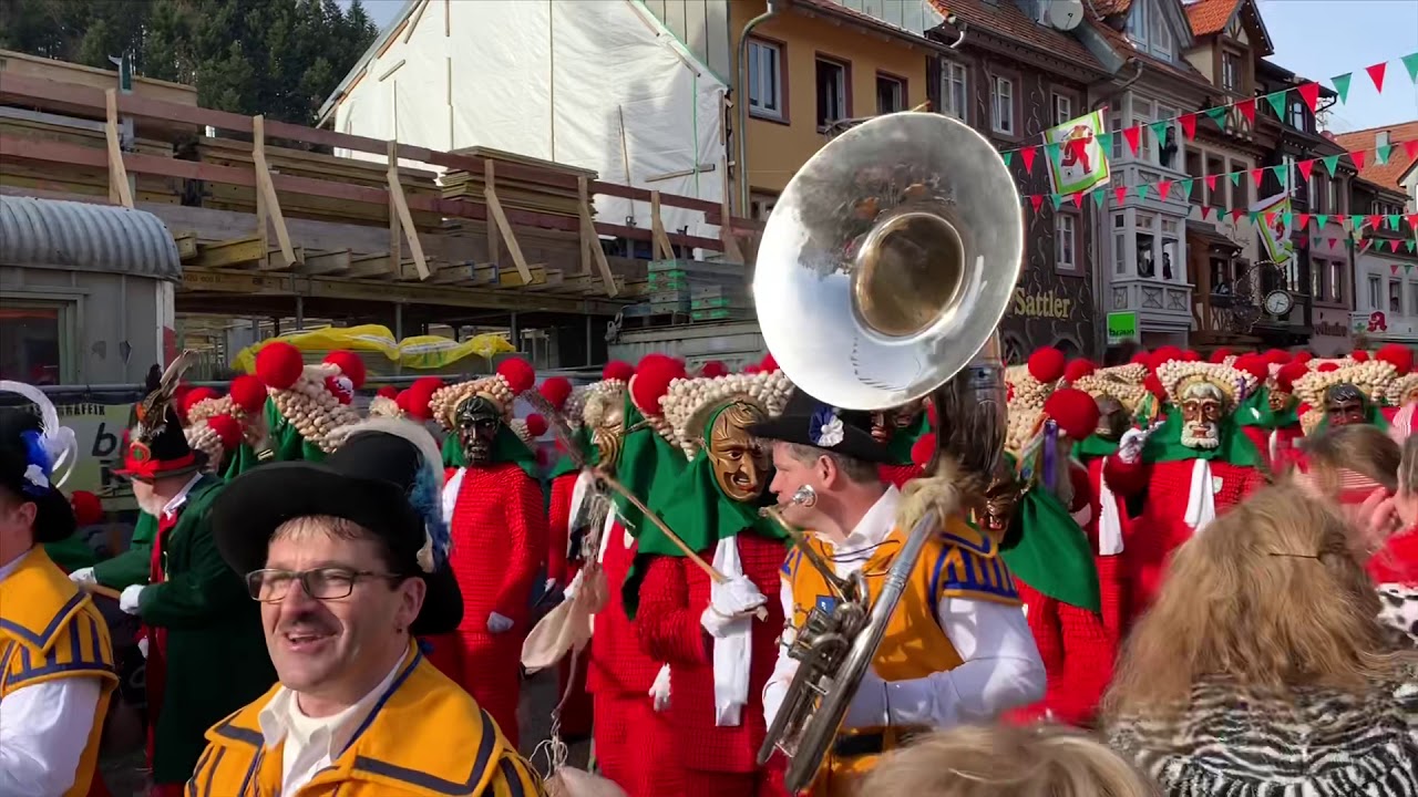 Großer Schuttig- und Fackelumzug 2019 in Elzach