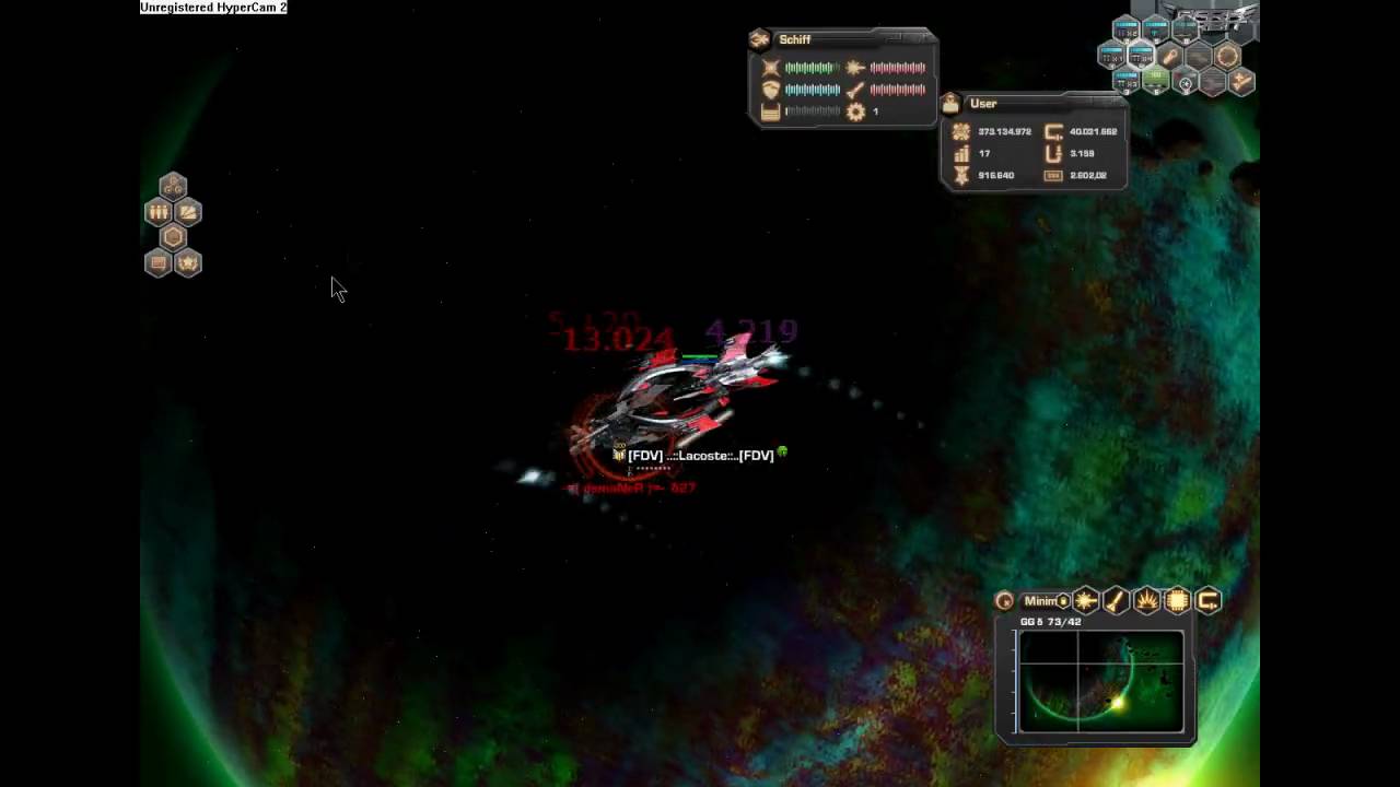 DarkOrbit : 3vs1 Lacoste vs demaner