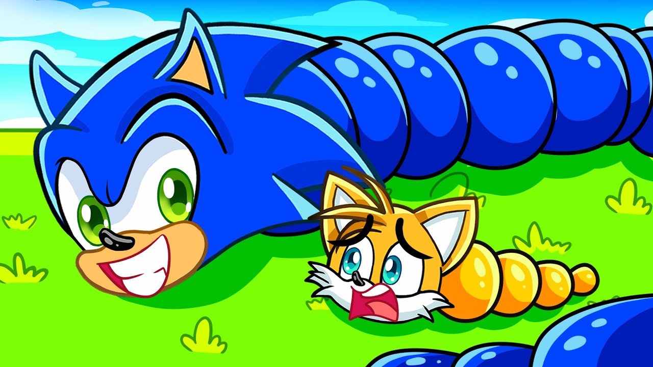 ¡SONIC Y TAILS SE CONVIERTEN en GUSANOS en ROBLOX!