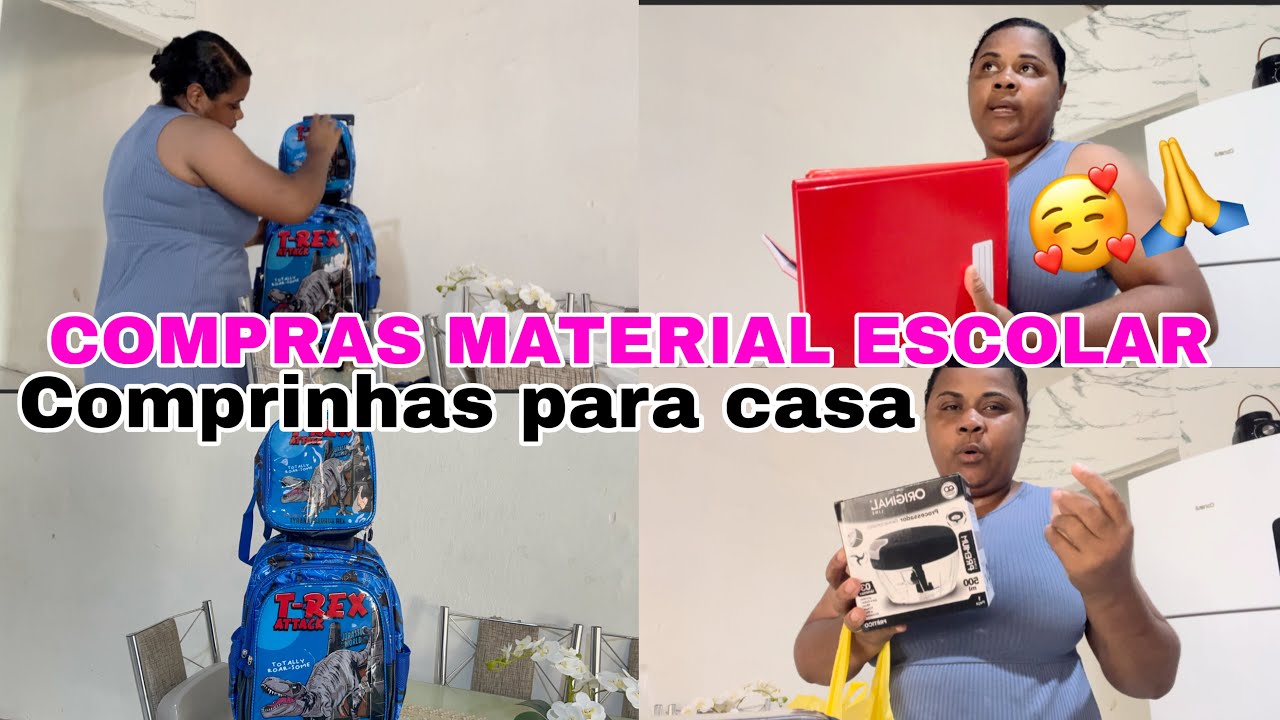 COMPRAS MATERIAL ESCOLAR DE LÉO