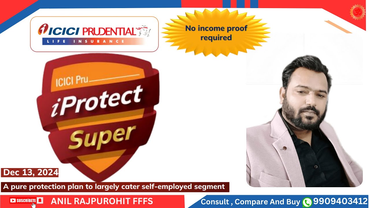 ICICI Pru iProtect Super | ICICI Prudential Life i Protect Super Term Plan | ICICI New Term Plan2024