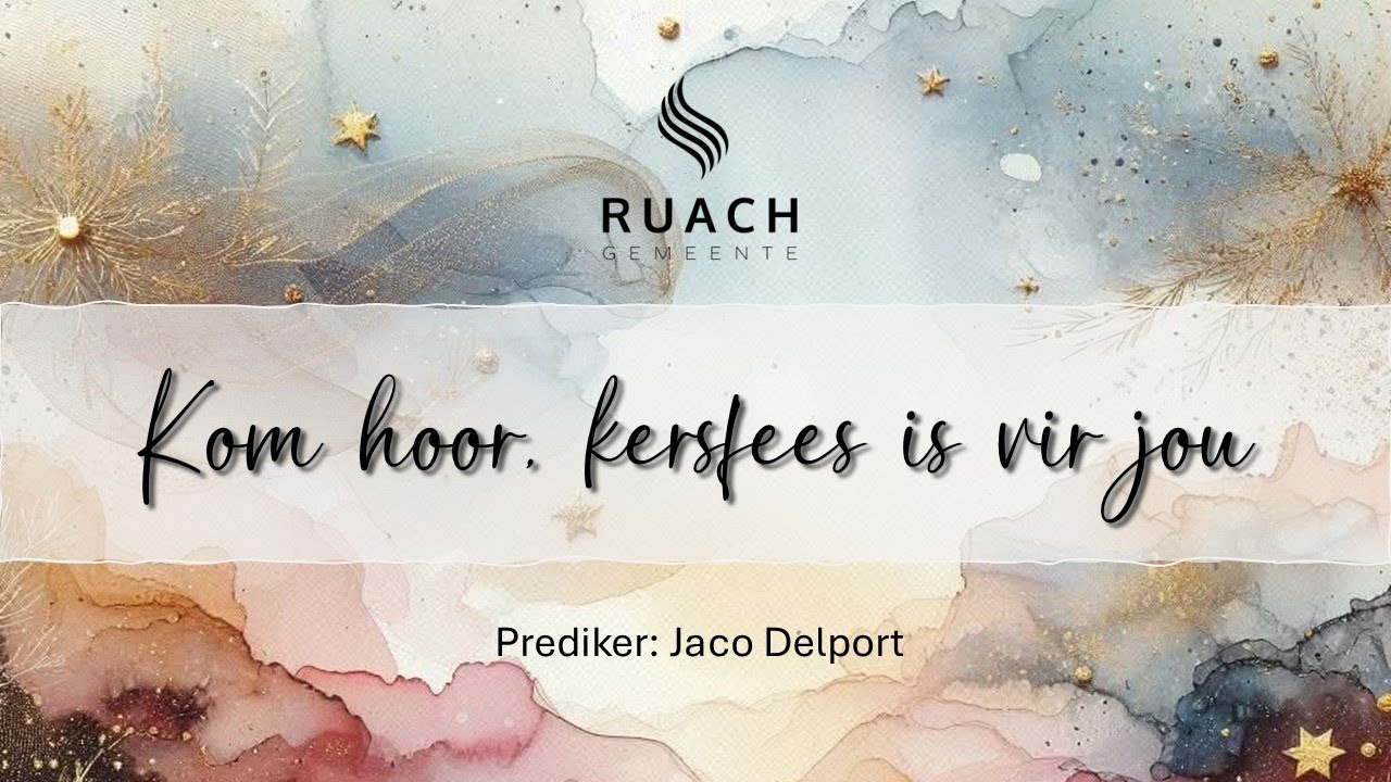 Kom hoor, kersfees is vir jou!