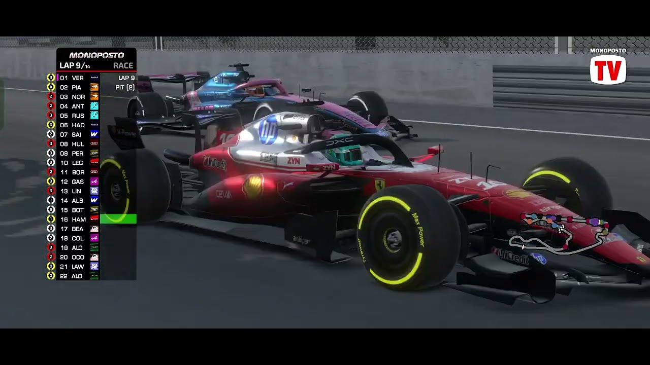 F1 monoposto Miami race