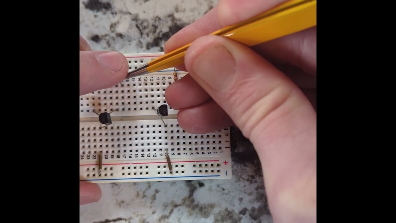 Ping Pong transistor circuit easy