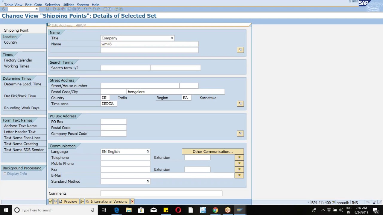 Обучение EWM по организационной структуре ECC класса 2 s4HANA и настройкам BD64