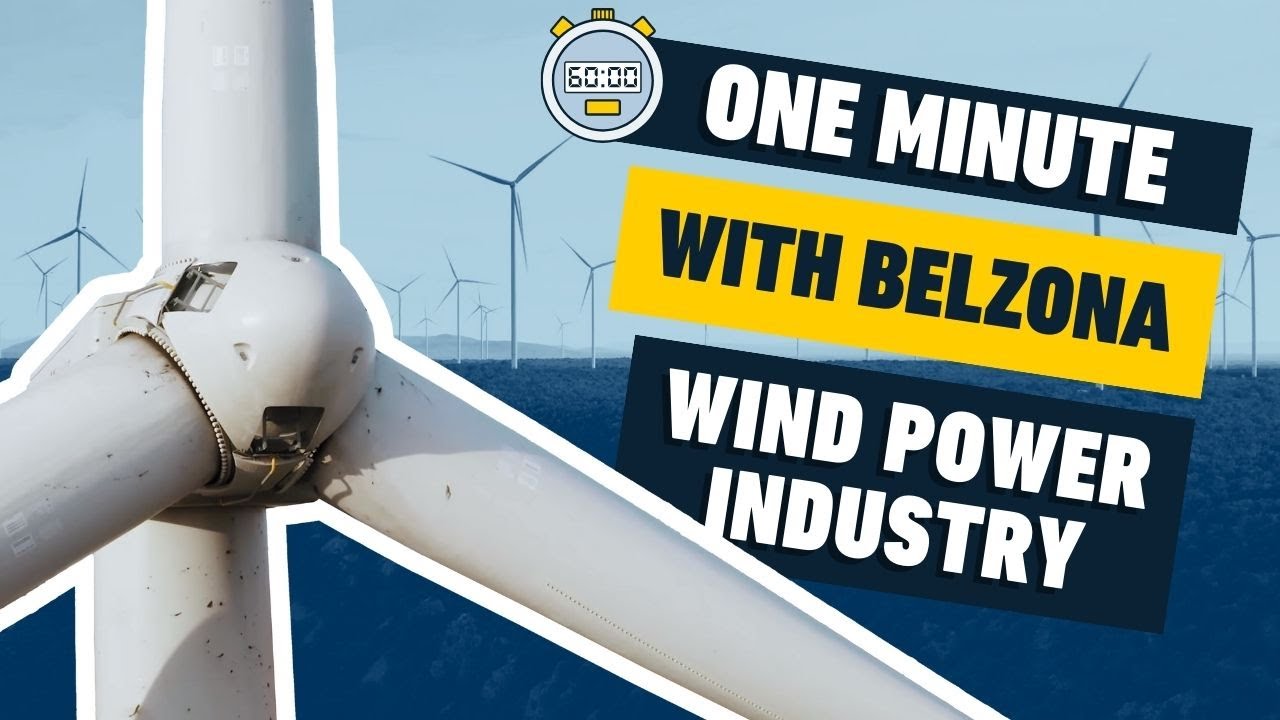 One Minute with Belzona - Wind Power Industry