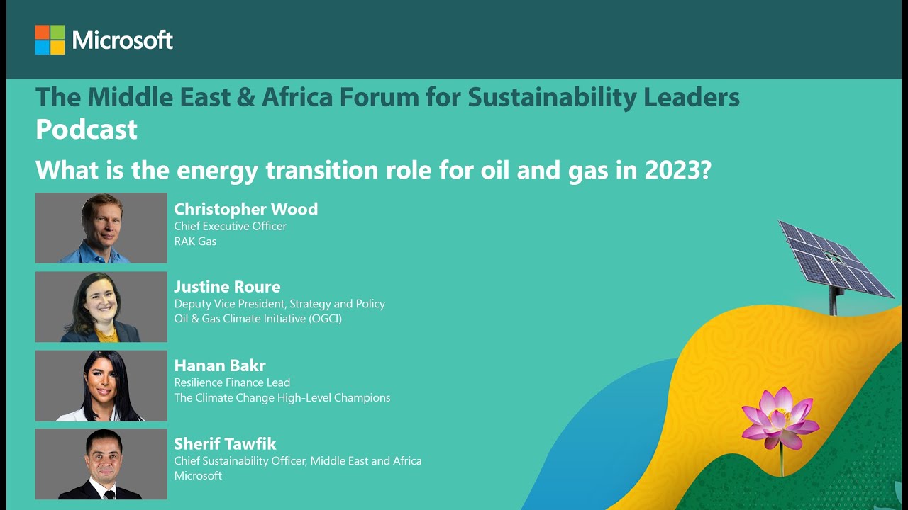Podcast: What is the energy transition role for oil and gas in 2023?