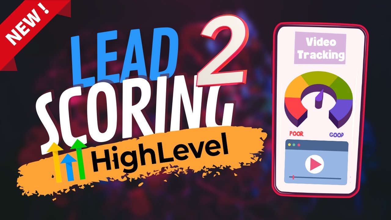 Lead Scoring in GoHighLevel CRM | Workflow Tutorial 2 of 4 - Video Tracking