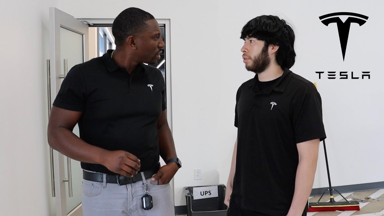 Fake Tesla Employee Prank!