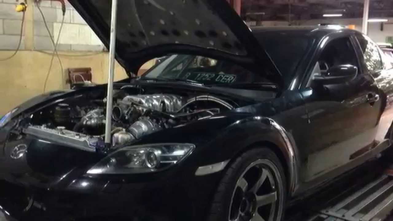 Dyno tuning Haltech PS1000 - Mazda RX8 - 1UZ-VVTi Engine