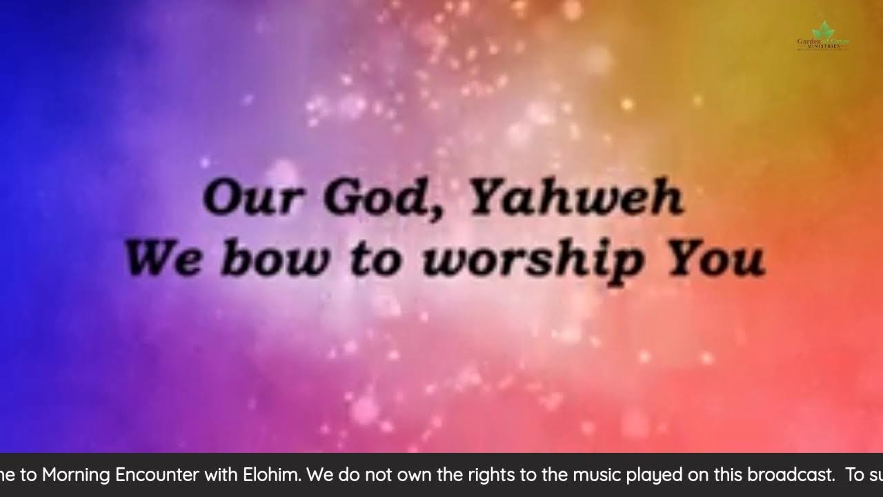 Morning Encounter with Elohim