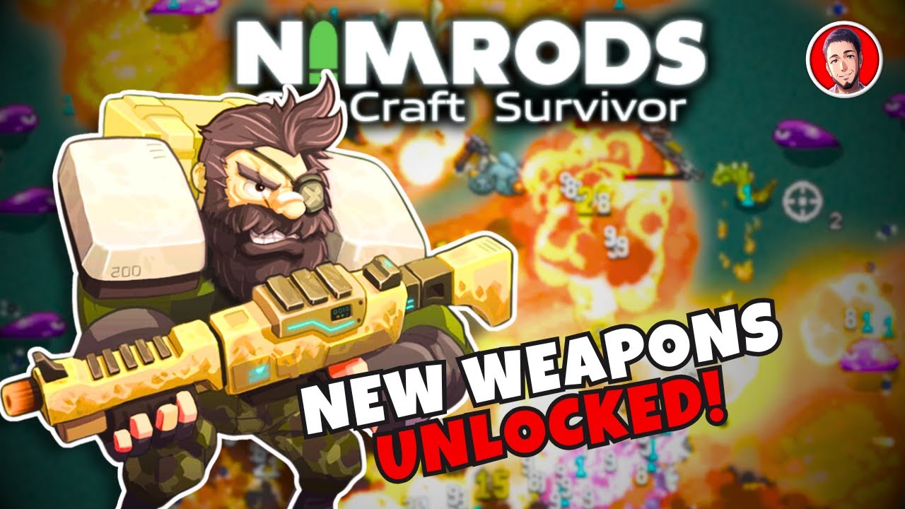 New weapons unlocked in this Build-a-Gun Roguelike! | NIMRODS: Guncraft Survivor