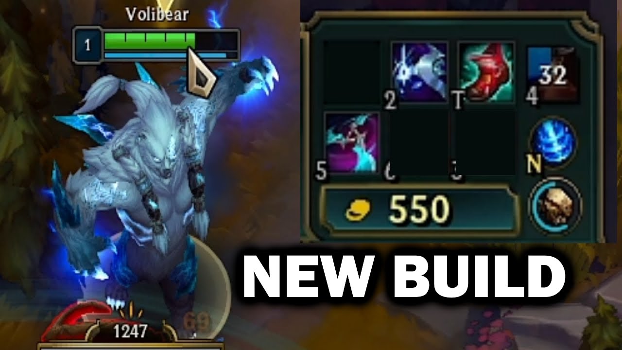 I try Cosmic Drive 1st on Volibear Jungle