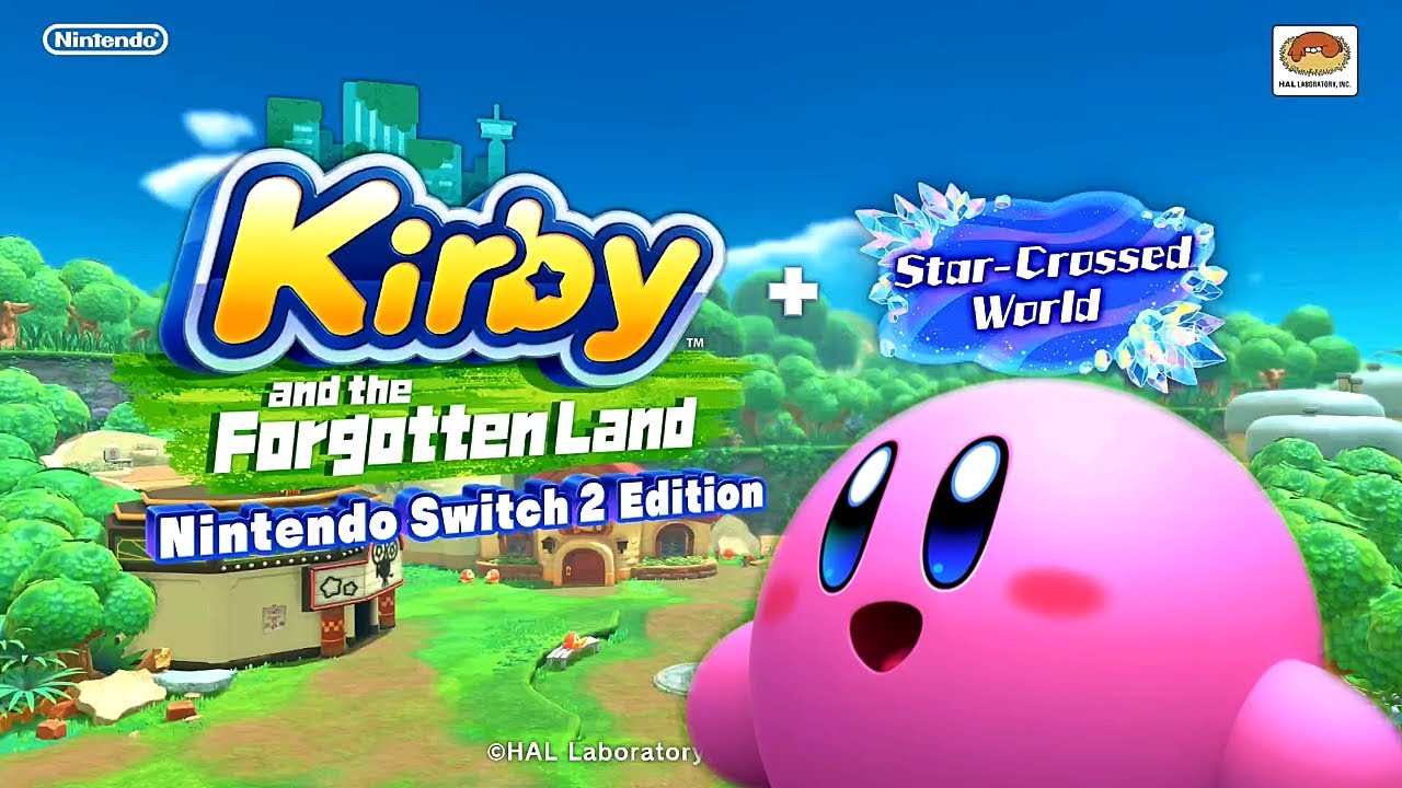 KIRBY THE FORGOTTEN LAND +STAR-CROSSED WORLD PART 1 (SWITCH 2)
