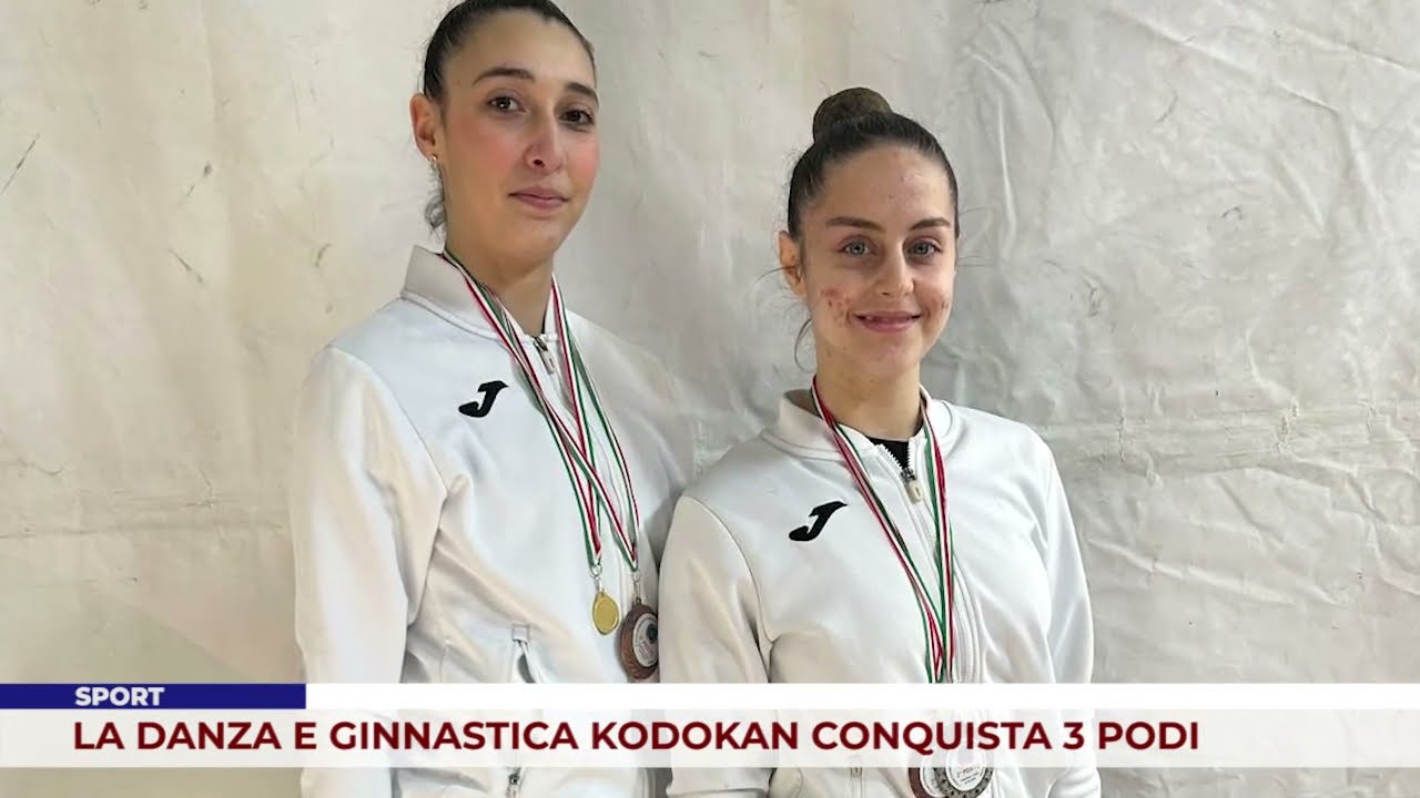 SPORT. LA DANZA E GINNASTICA KODOKAN CONQUISTA 3 PODI