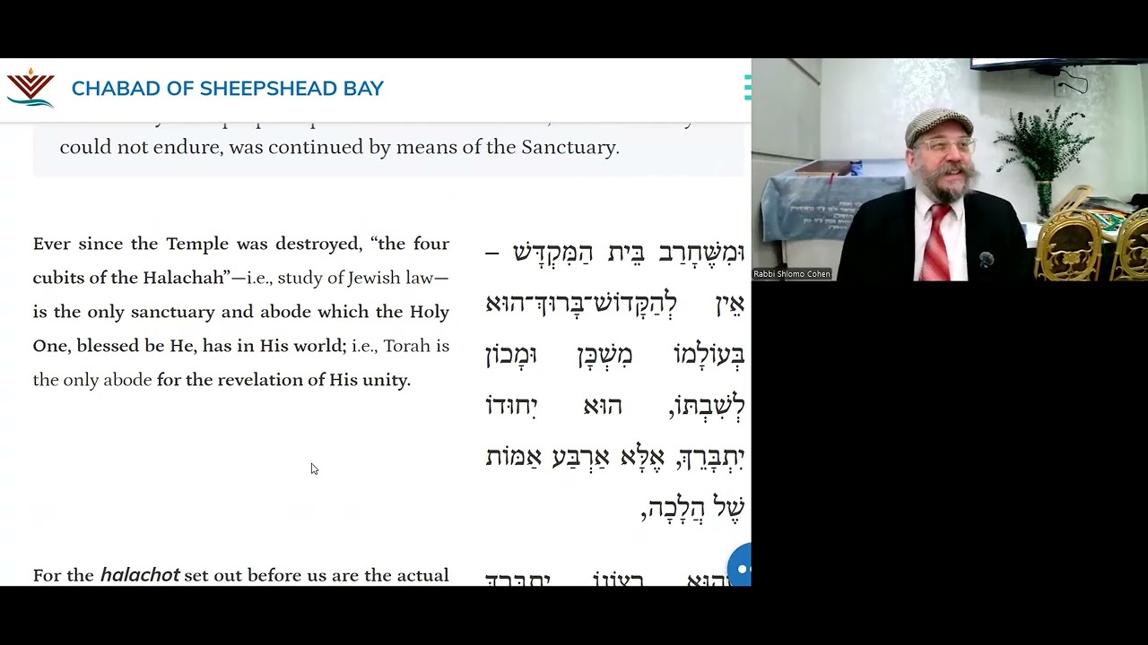 Happy Purim Build a Sanctuary in Your Calendar | Daily Tanya – 13 Adar | Likutei Amarim Chapter 34-1