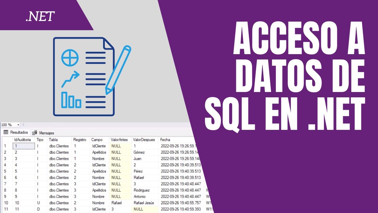 Capa de acceso a datos SQL Server con .NET desde C#