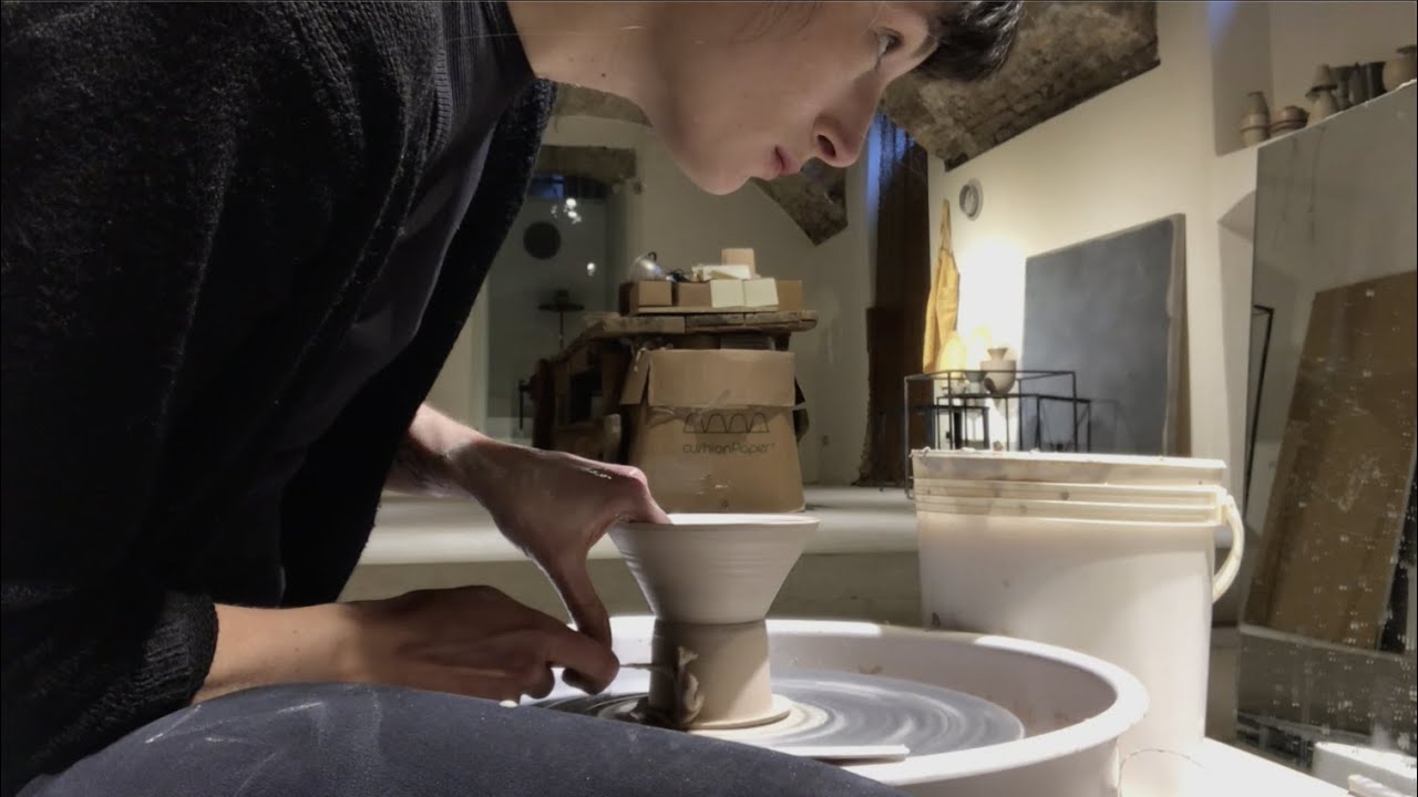 Come fare un bicchiere al tornio_ASMR