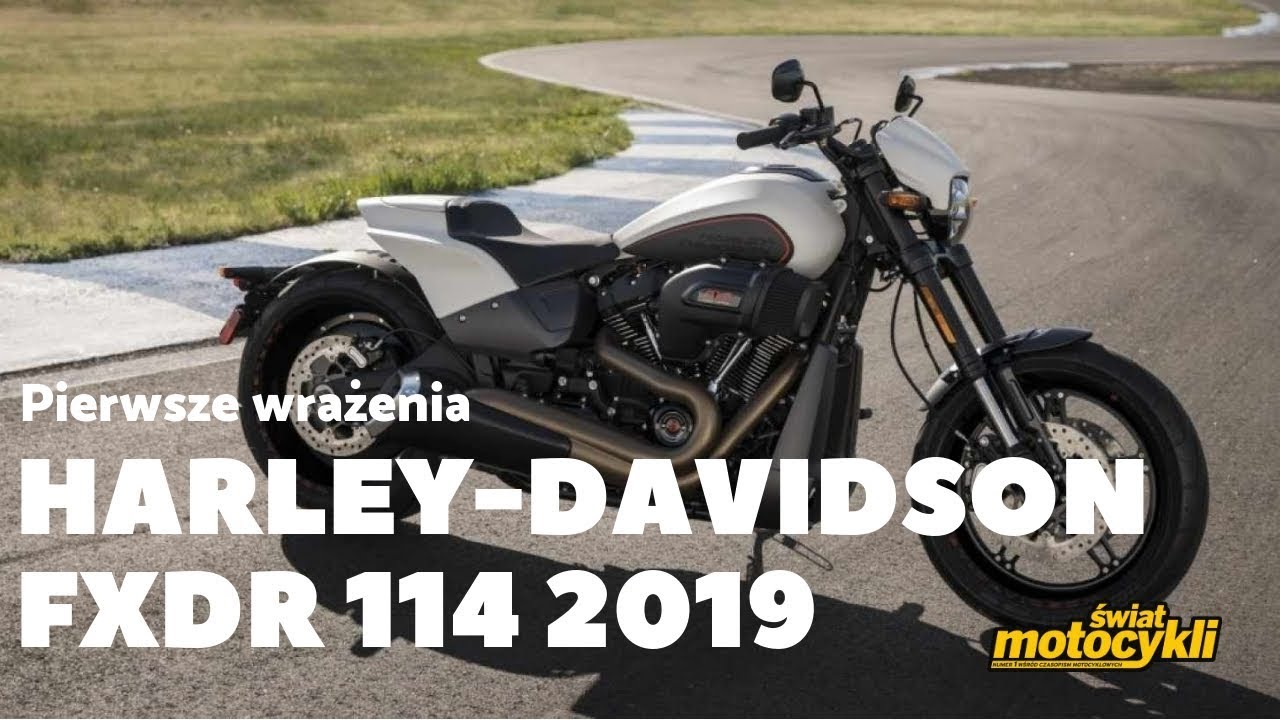 Harley-Davidson  FXDR 114 2019 - pierwszy kontakt!