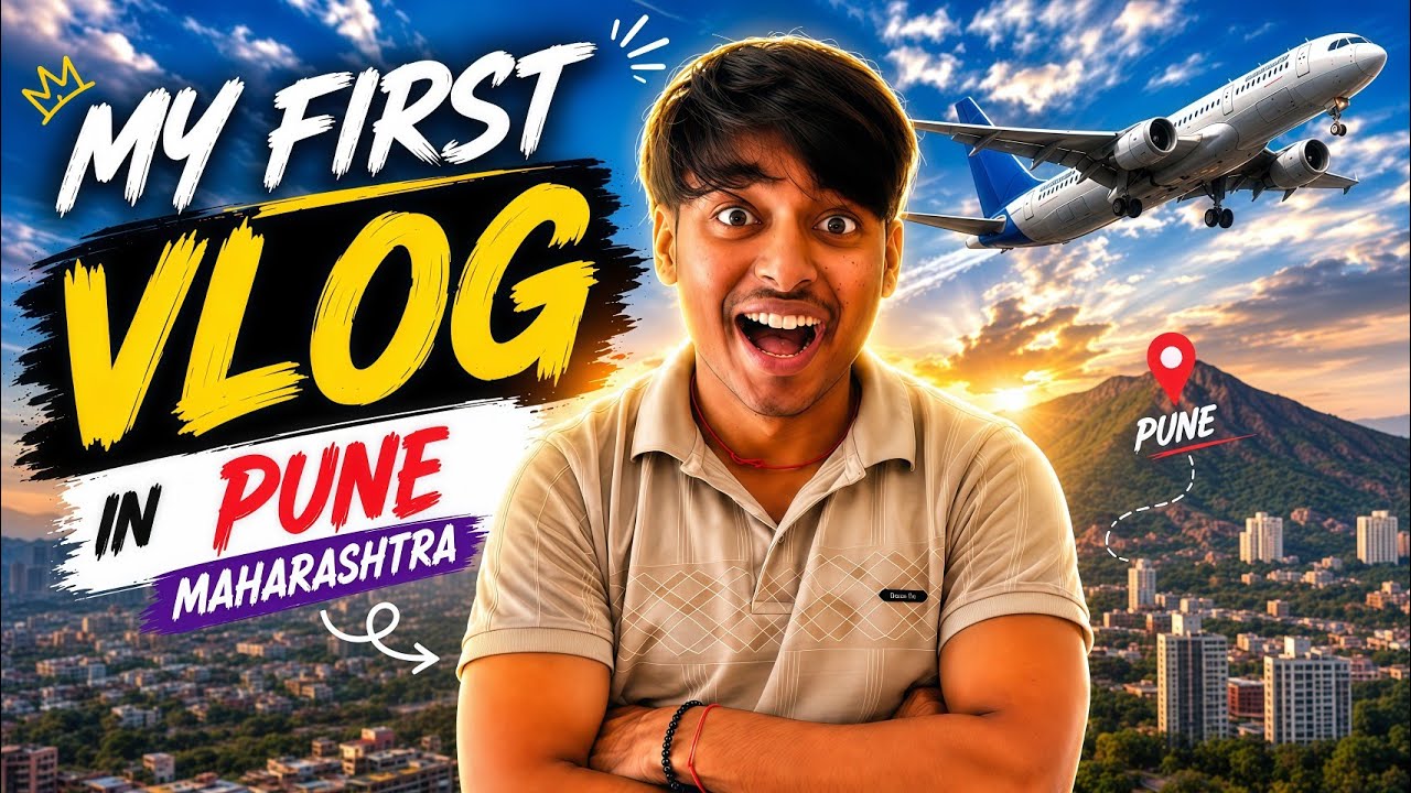 My first vlog in pune Maharashtra l cinematic rainy day ⛈️ #vlog #myfirstvlog #explore #viralvideo 