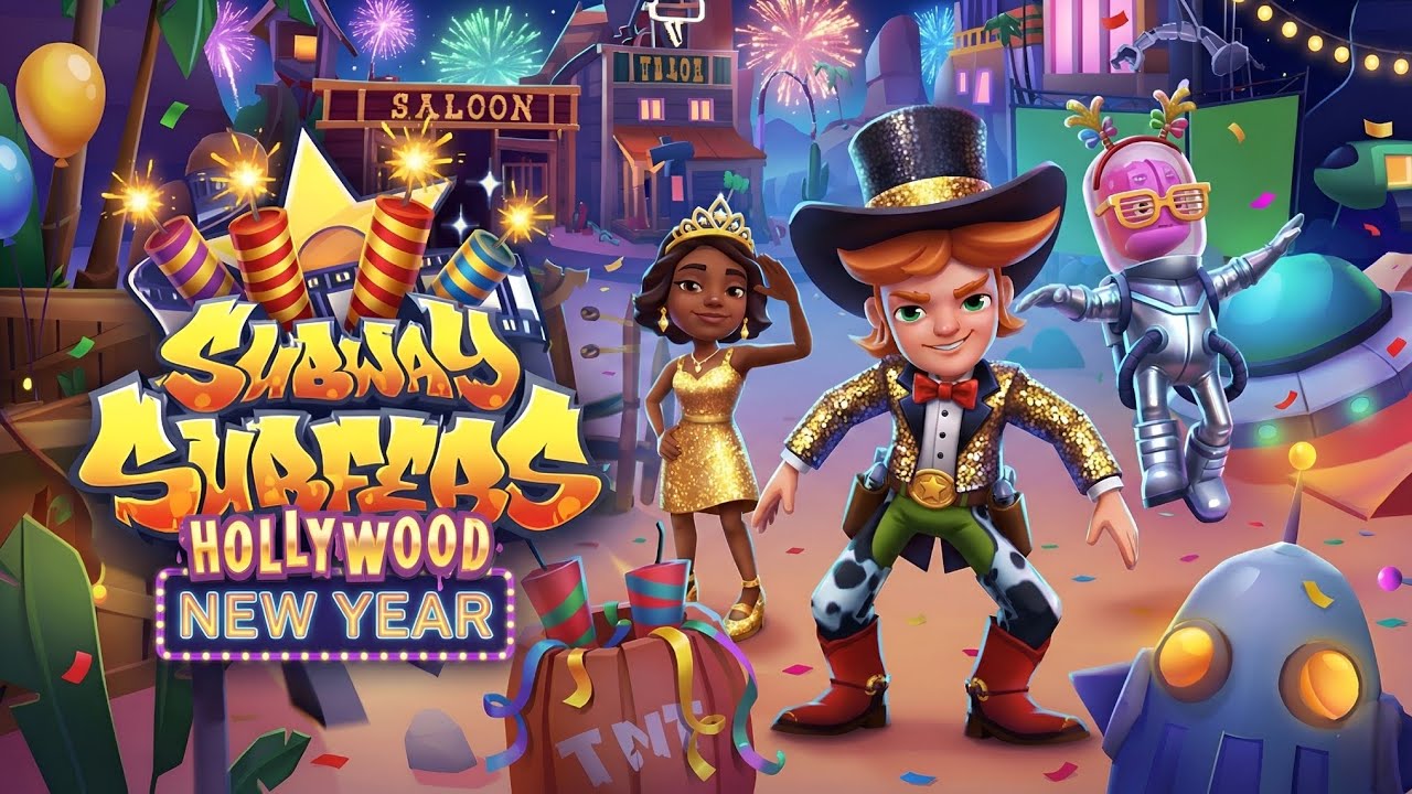 Subway surfers World Tour - Hollywood 2026 - New Year - Official Fanmade Trailer 